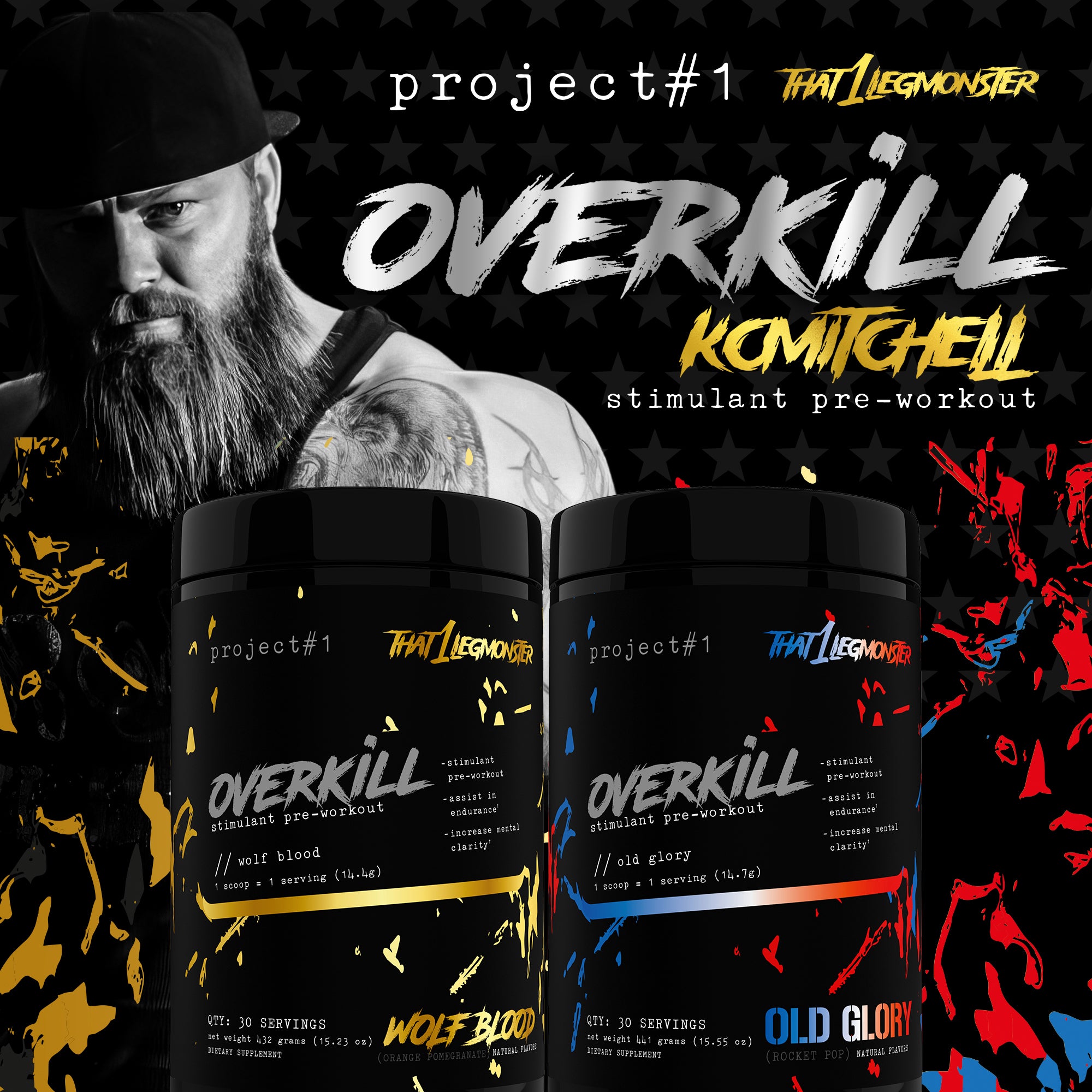 Unleash Unmatched Workout Power with Overkill: The Ultimate Pre-Workout Supplement